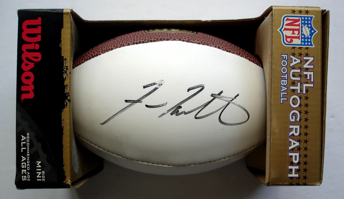 NFL Mini Autograph Football