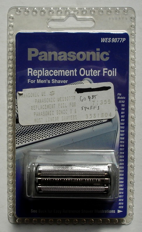 Panasonic WES9077P Replacement Outer Foil for Men's Electric Shavers